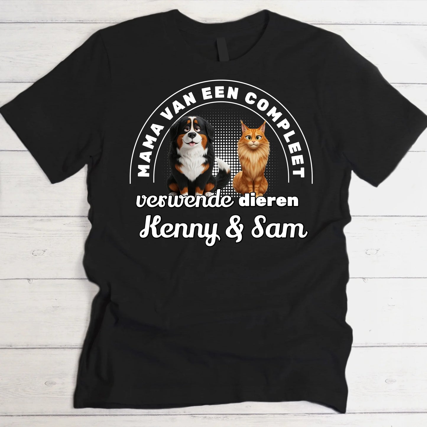 Helemaal verwend! - Gepersonaliseerd T-Shirt