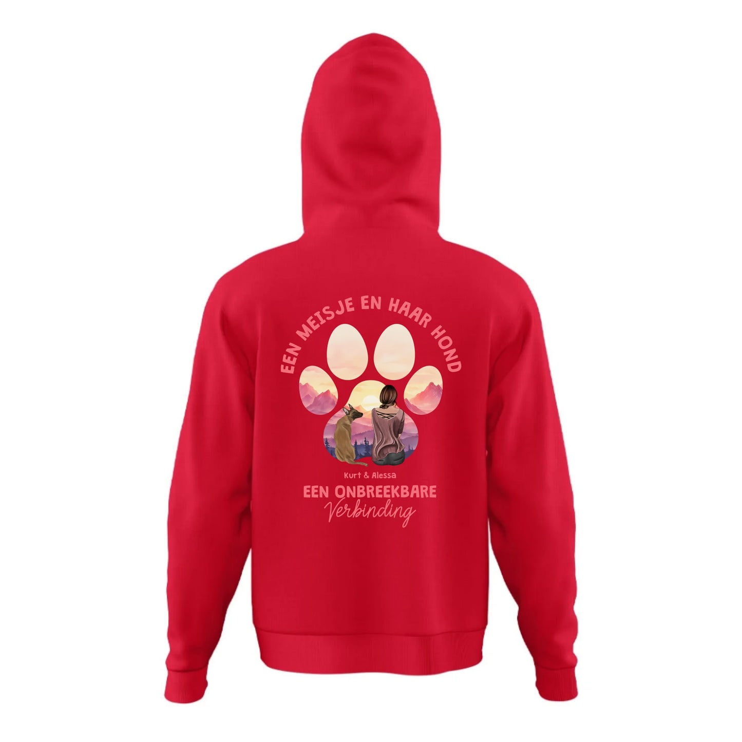 Onbreekbare verbinding - Gepersonaliseerde hoodie