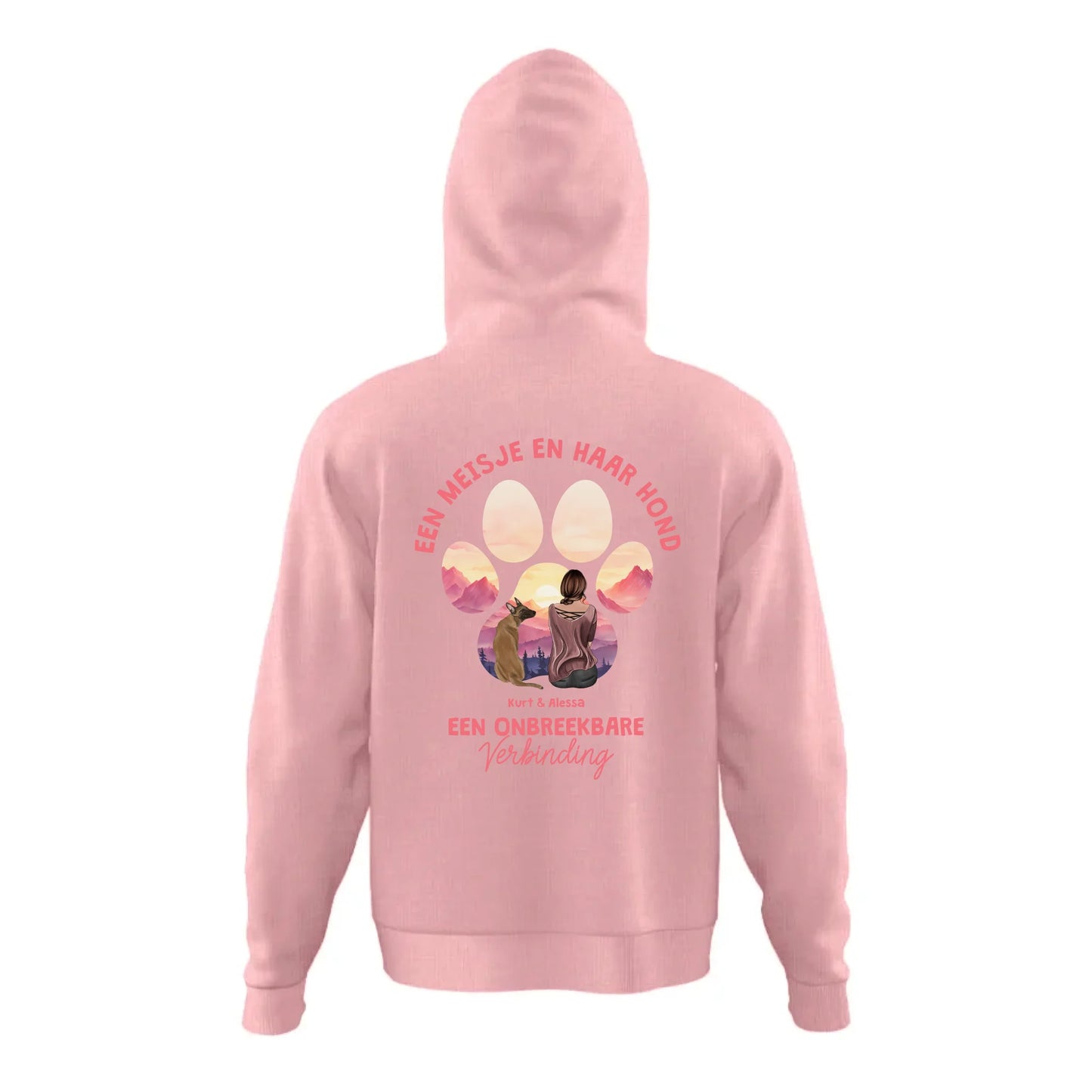 Onbreekbare verbinding - Gepersonaliseerde hoodie