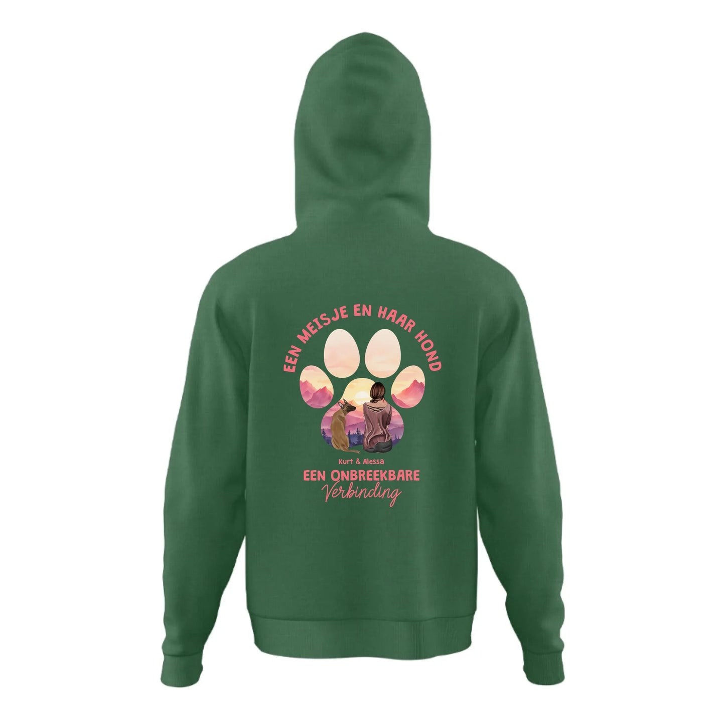 Onbreekbare verbinding - Gepersonaliseerde hoodie