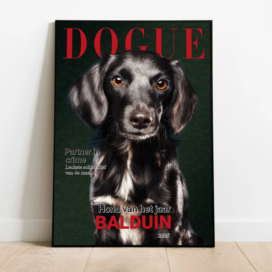 Dogue - Gepersonaliseerde Poster