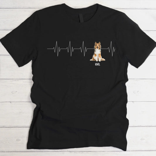 Heartbeat - Gepersonaliseerde T-shirt