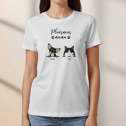 Huisdier ouders - Gepersonaliseerde T-Shirt
