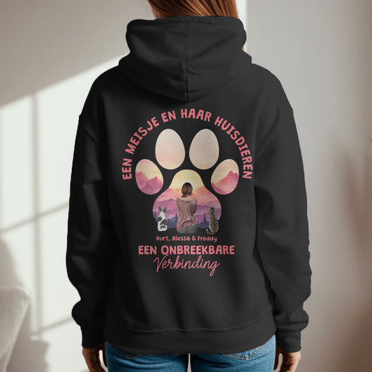 Onbreekbare verbinding - Gepersonaliseerde hoodie