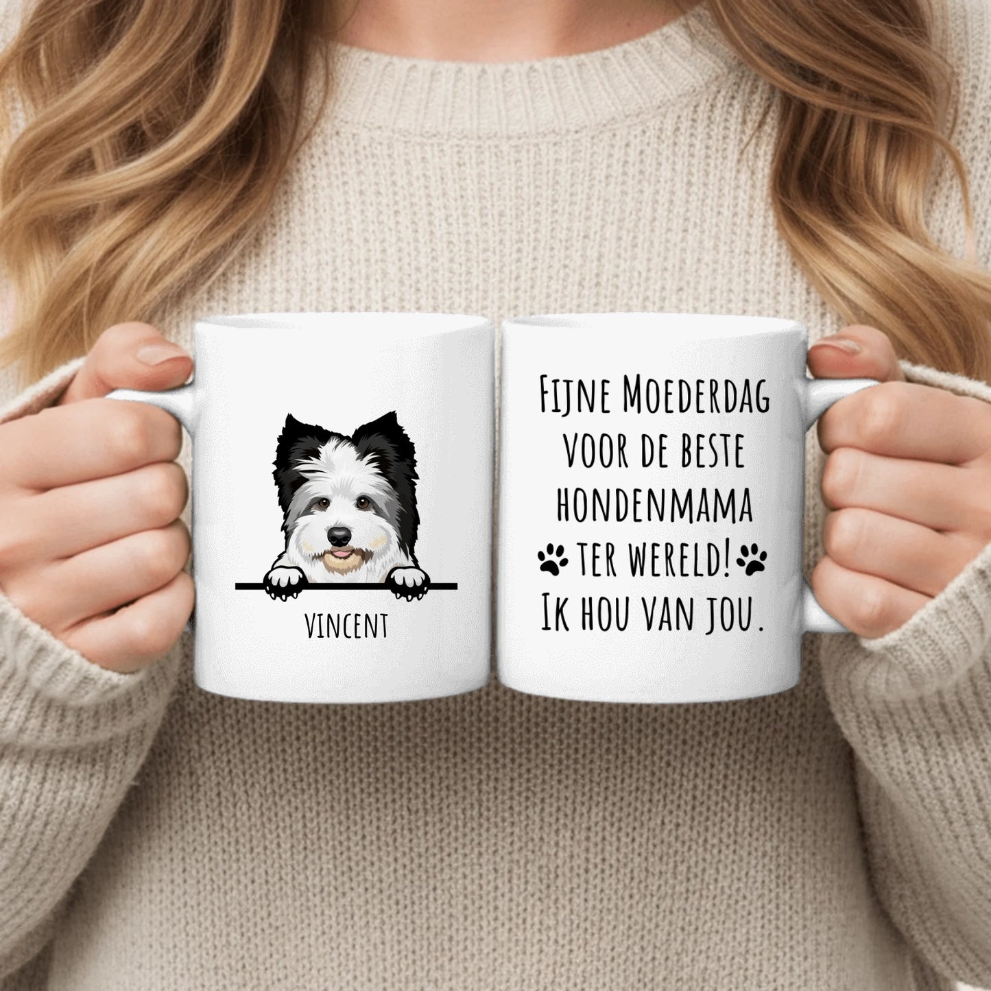 Fijne Moederdag - Gepersonaliseerde mok