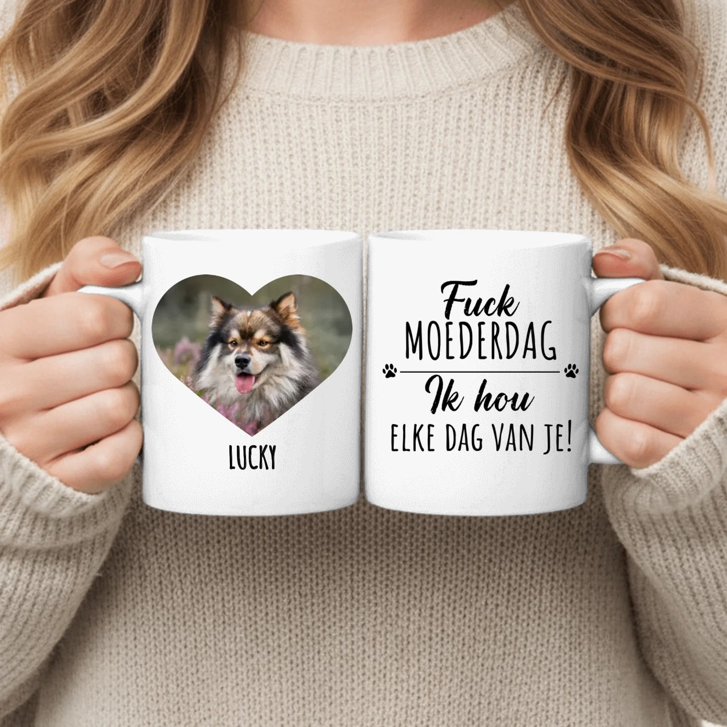 Elke dag - Gepersonaliseerde mok