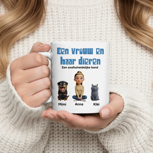 Een onafscheidelijke band - Gepersonaliseerde mok