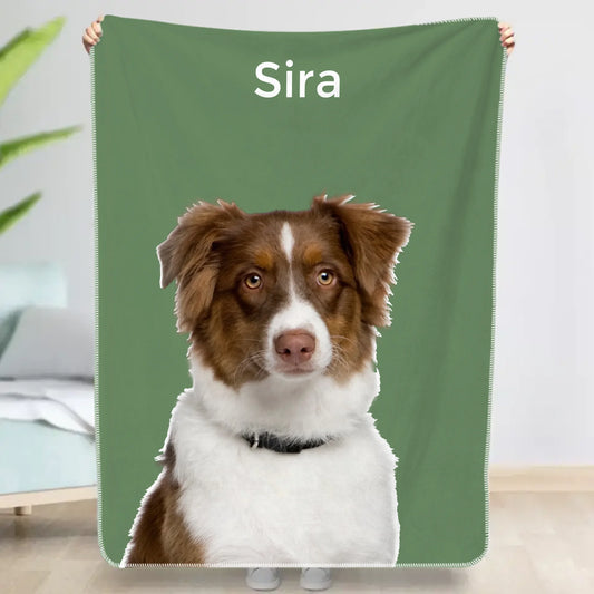 Huisdier portret - Gepersonaliseerde deken