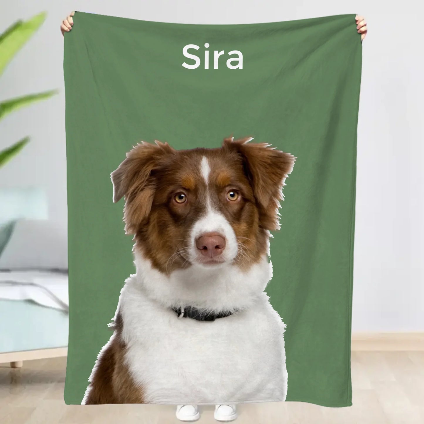 Huisdier portret - Gepersonaliseerde deken