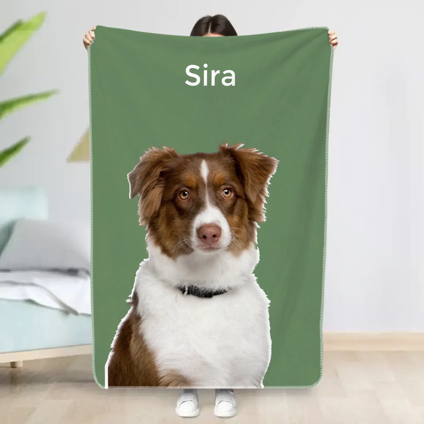 Huisdier portret - Gepersonaliseerde deken