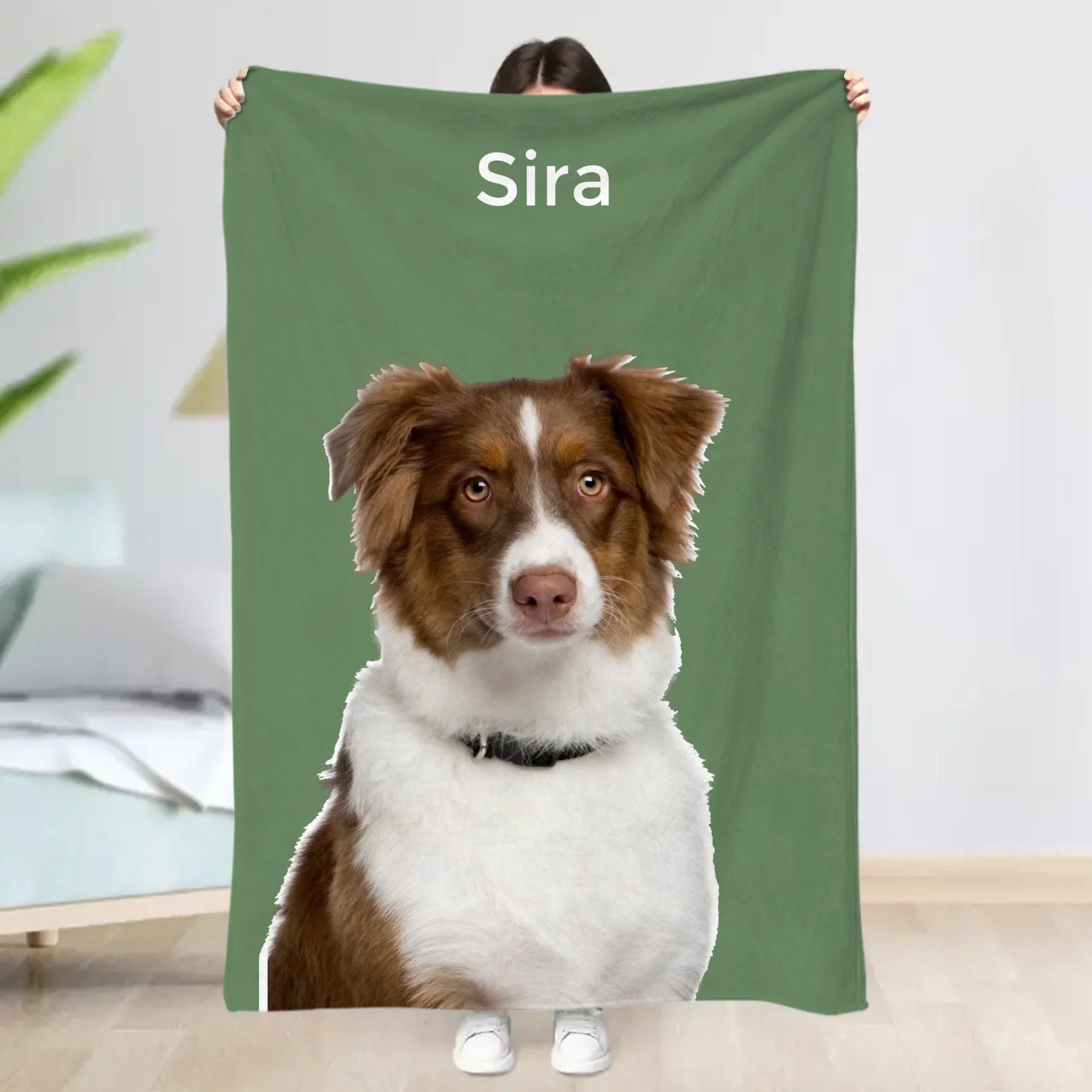 Huisdier portret - Gepersonaliseerde deken