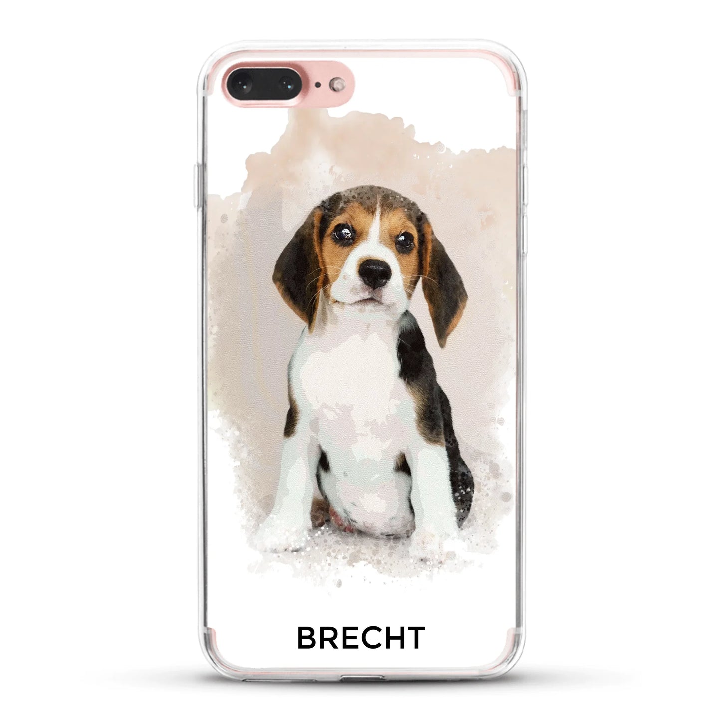 Aquarellen - Gepersonaliseerd telefoonhoesje