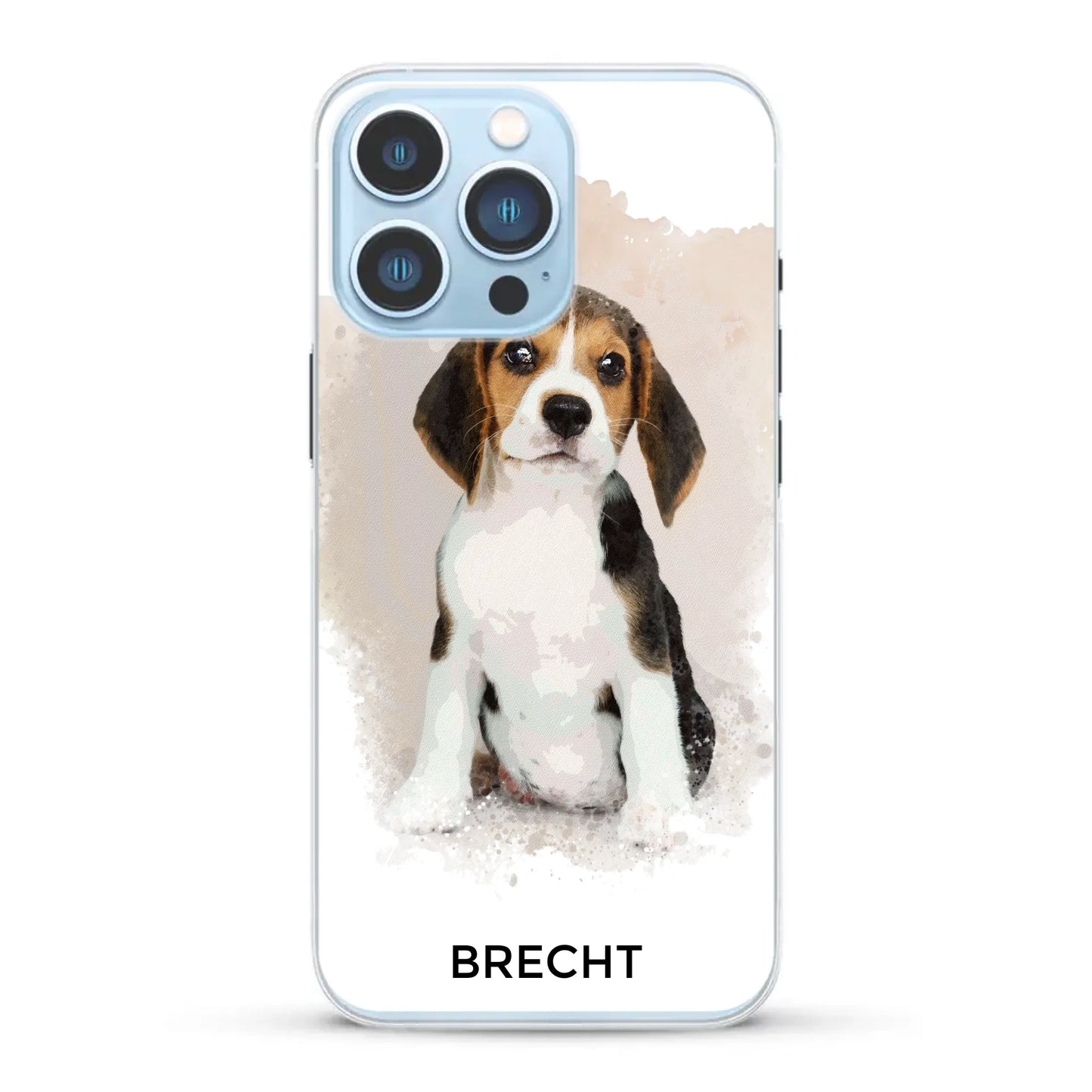 Aquarellen - Gepersonaliseerd telefoonhoesje