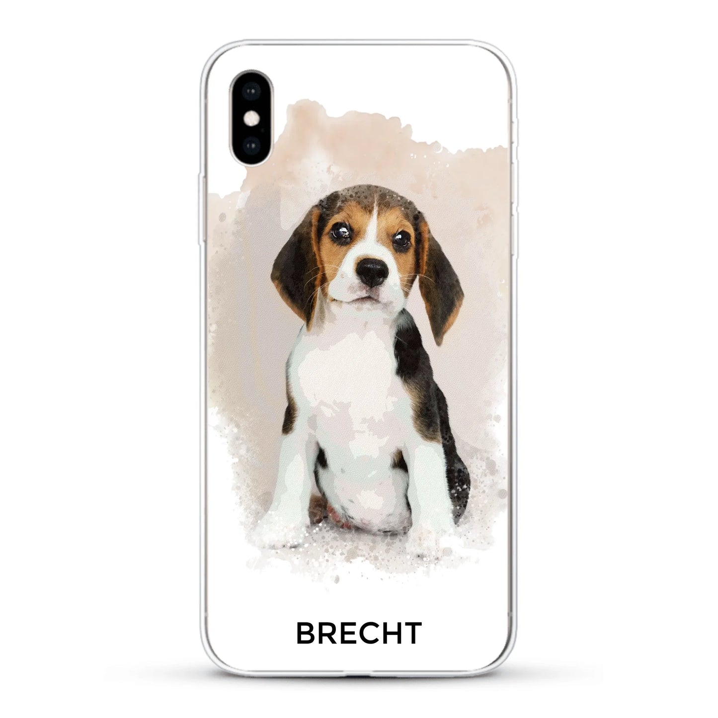 Aquarellen - Gepersonaliseerd telefoonhoesje