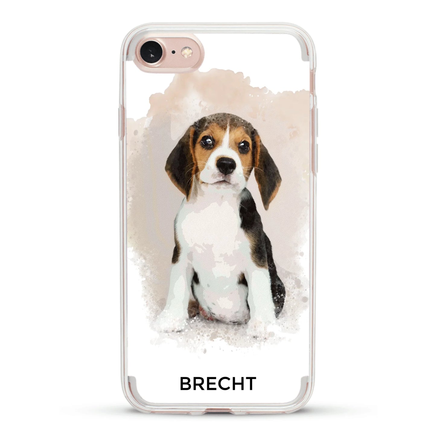 Aquarellen - Gepersonaliseerd telefoonhoesje