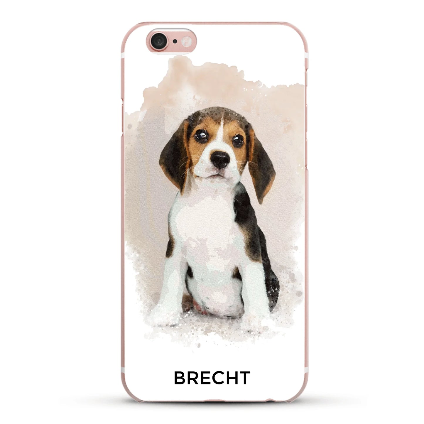 Aquarellen - Gepersonaliseerd telefoonhoesje