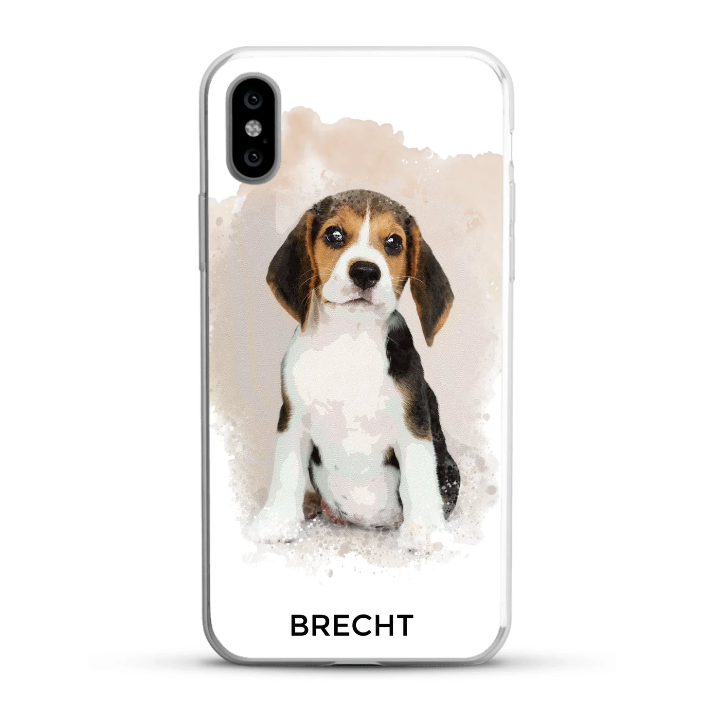 Aquarellen - Gepersonaliseerd telefoonhoesje