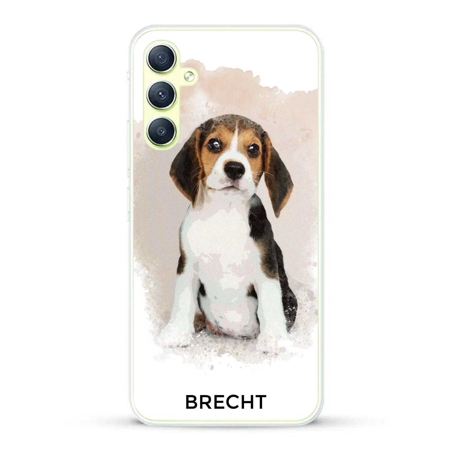 Aquarellen - Gepersonaliseerd telefoonhoesje