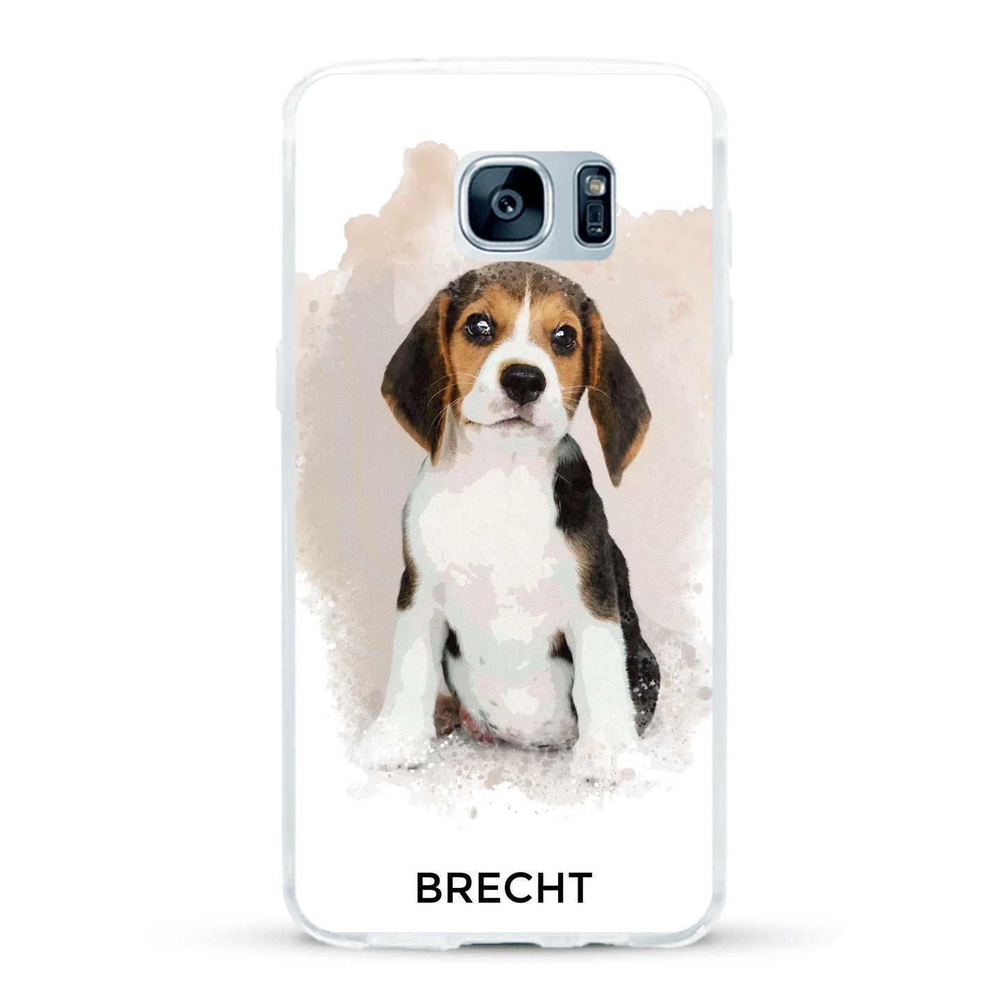 Aquarellen - Gepersonaliseerd telefoonhoesje