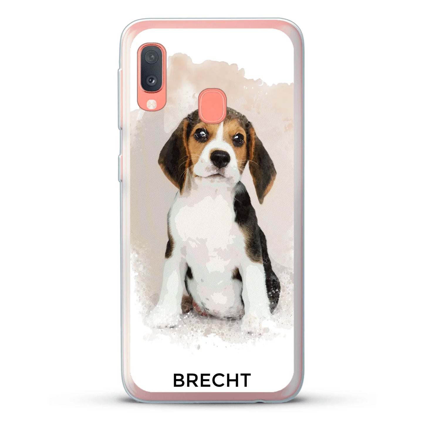 Aquarellen - Gepersonaliseerd telefoonhoesje