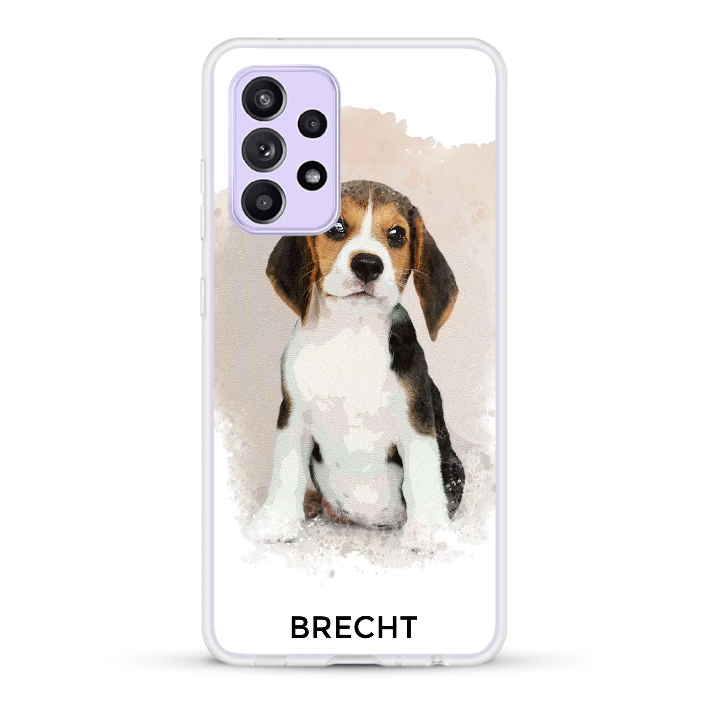 Aquarellen - Gepersonaliseerd telefoonhoesje
