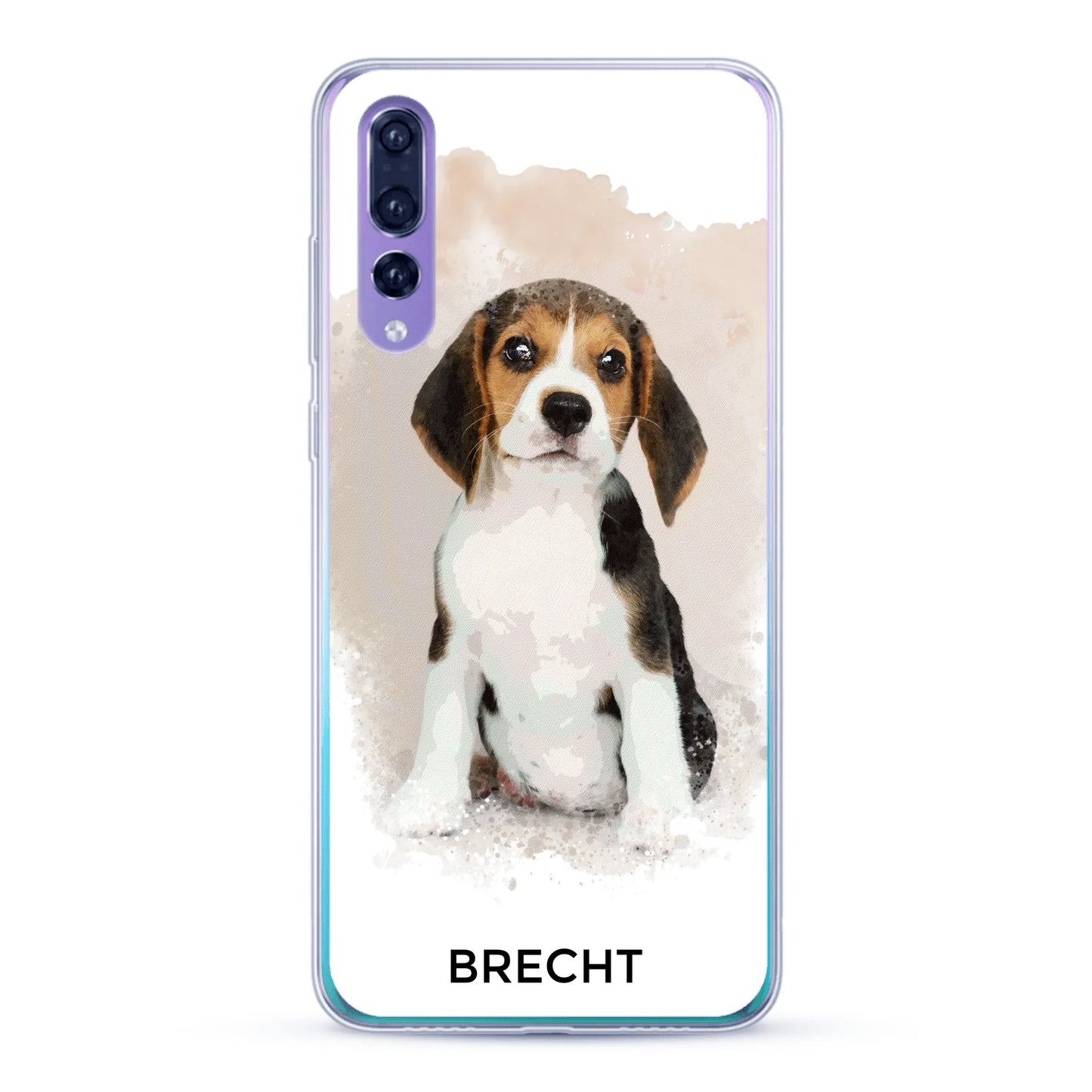 Aquarellen - Gepersonaliseerd telefoonhoesje