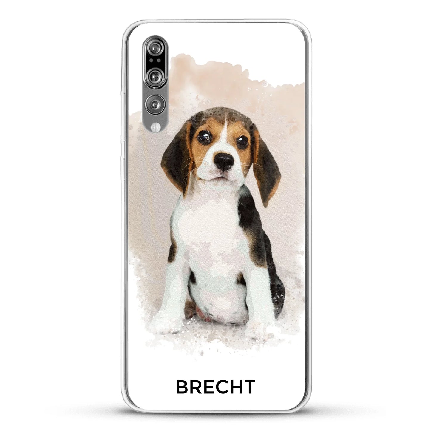 Aquarellen - Gepersonaliseerd telefoonhoesje