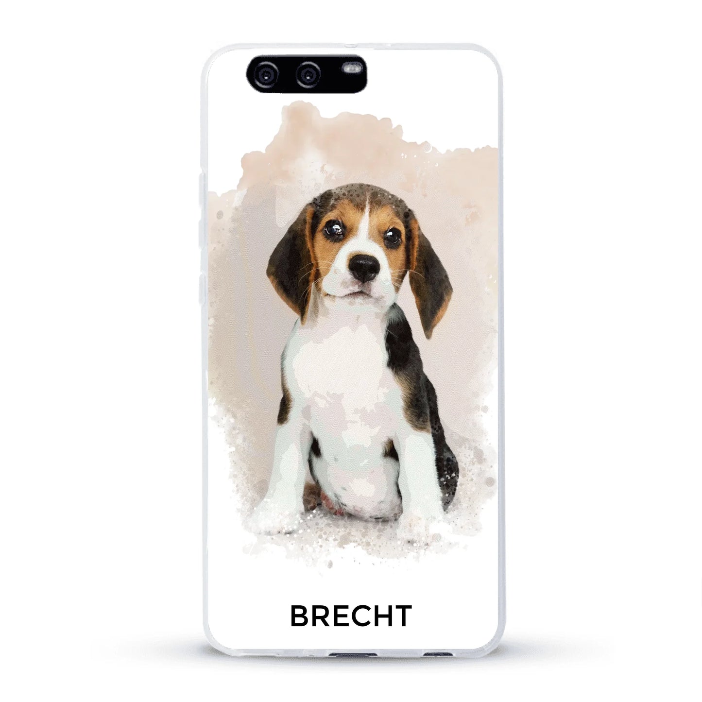 Aquarellen - Gepersonaliseerd telefoonhoesje