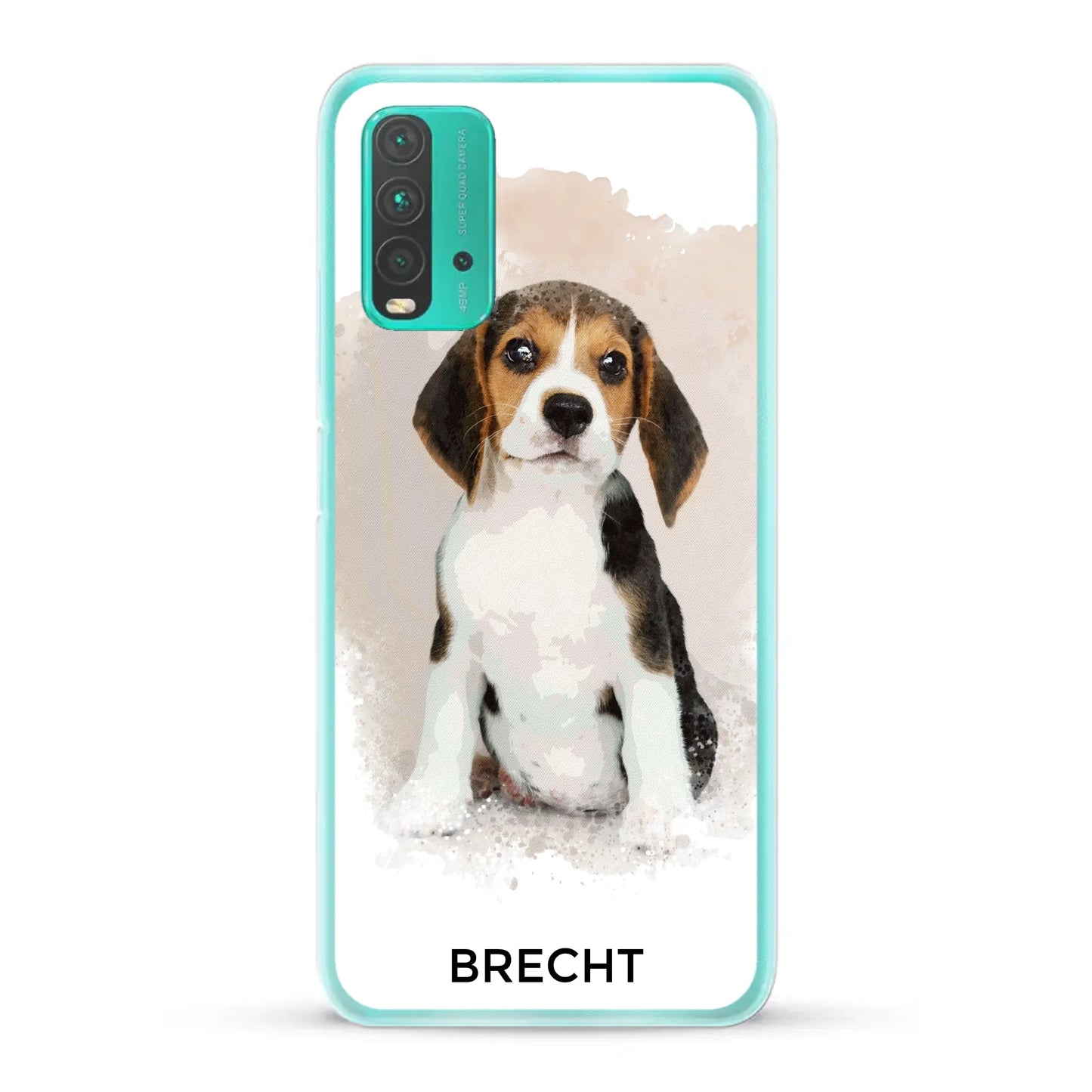 Aquarellen - Gepersonaliseerd telefoonhoesje