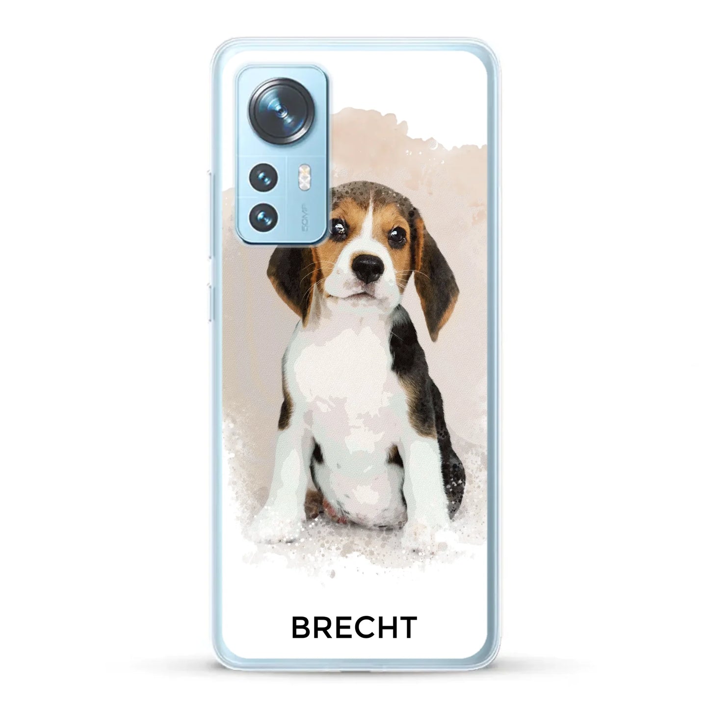 Aquarellen - Gepersonaliseerd telefoonhoesje