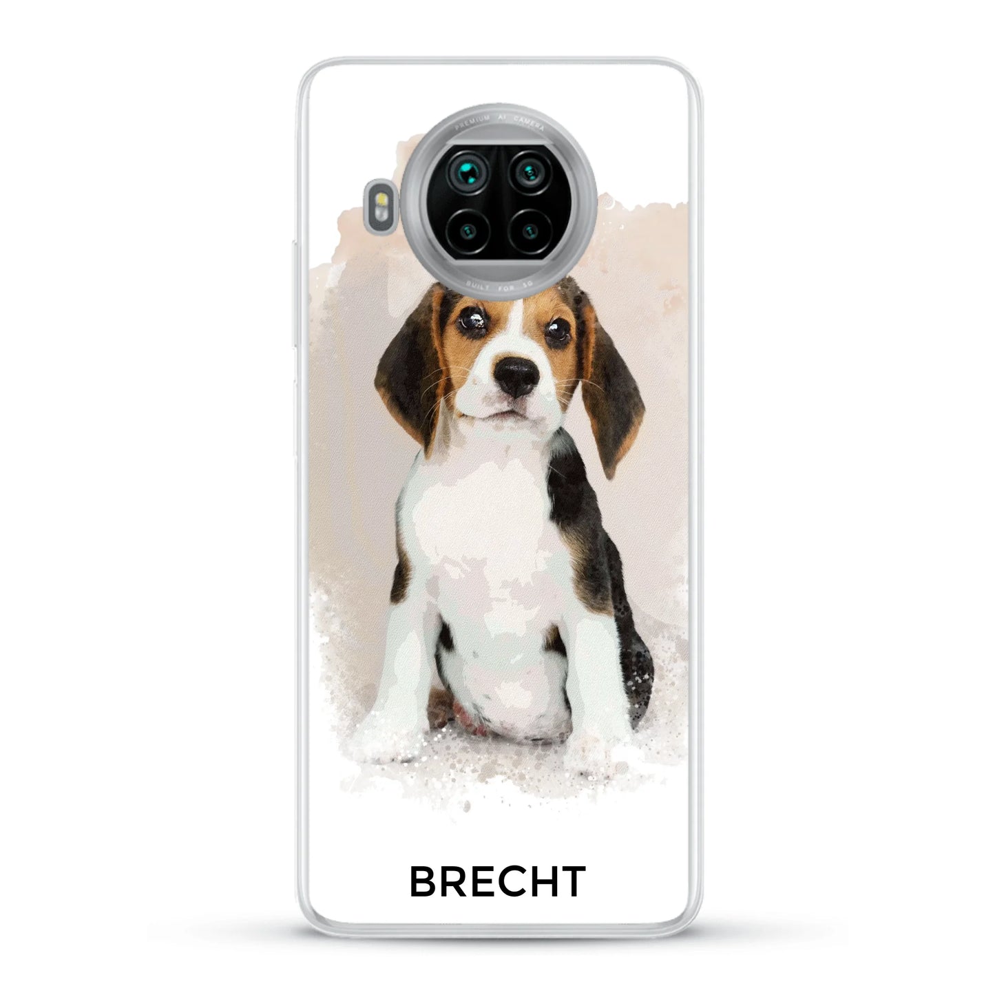 Aquarellen - Gepersonaliseerd telefoonhoesje