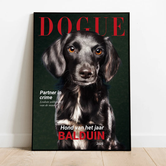 Dogue - Gepersonaliseerde Poster