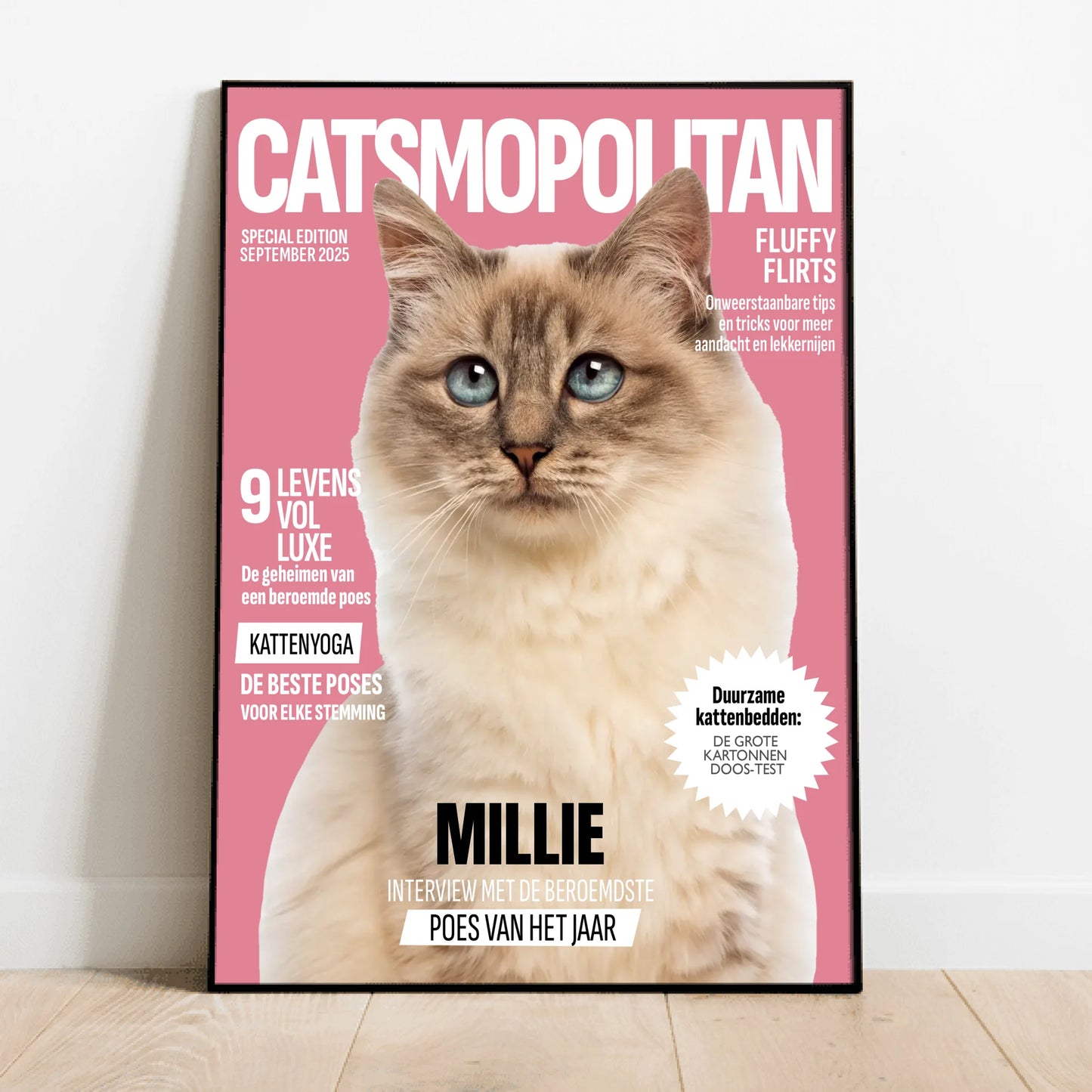 Catsmopolitan - Gepersonaliseerde Poster