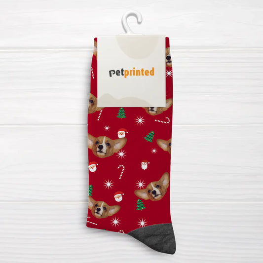 Jouw Foto (Kersteditie) - Gepersonaliseerde Sokken