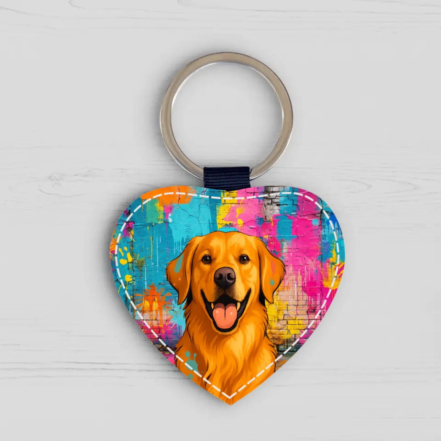 Gepersonaliseerde sleutelhanger - Streetart