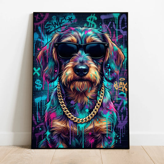 Streetart graffiti - Gepersonaliseerde Poster