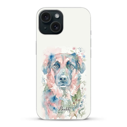 Aquarel - Gepersonaliseerd telefoonhoesje