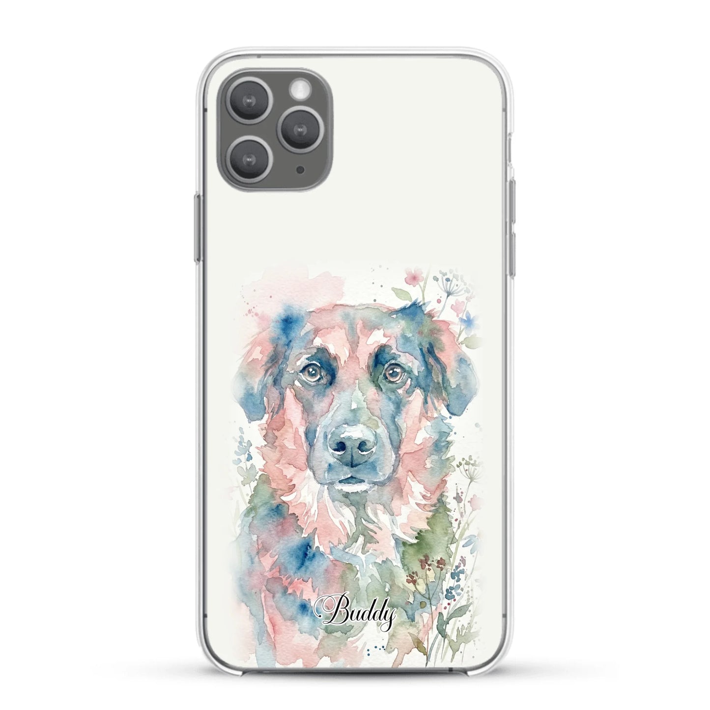 Aquarel - Gepersonaliseerd telefoonhoesje