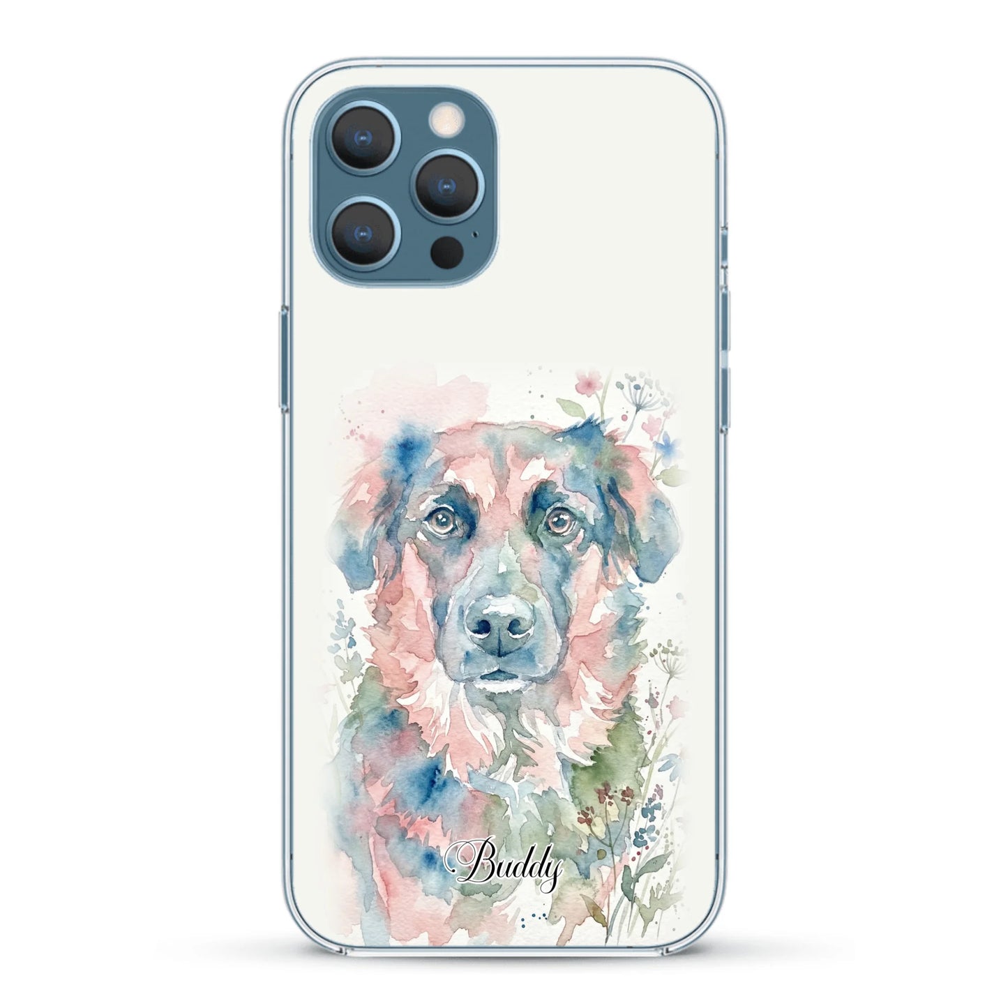 Aquarel - Gepersonaliseerd telefoonhoesje