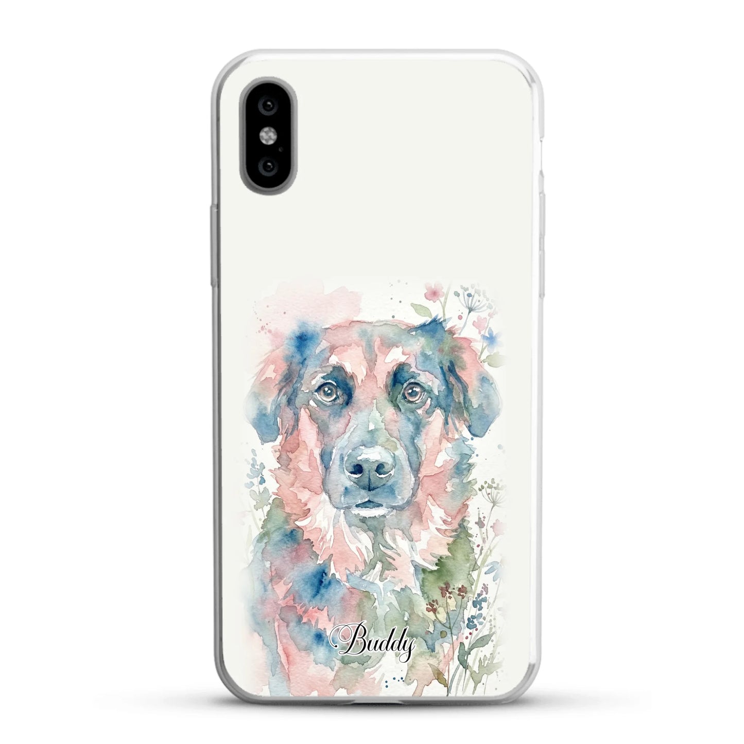 Aquarel - Gepersonaliseerd telefoonhoesje