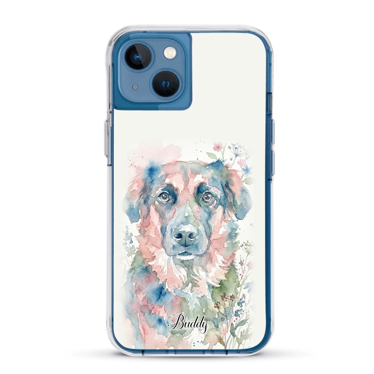 Aquarel - Gepersonaliseerd telefoonhoesje