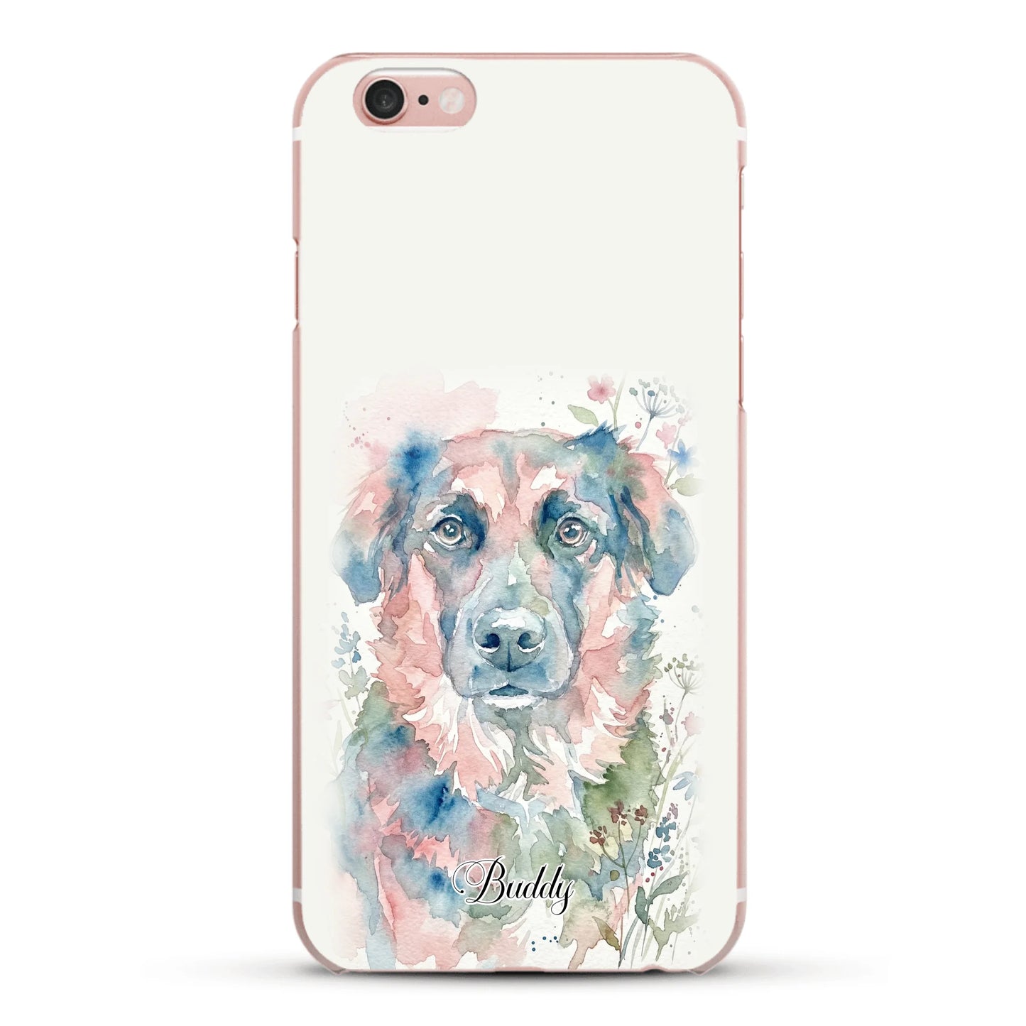 Aquarel - Gepersonaliseerd telefoonhoesje