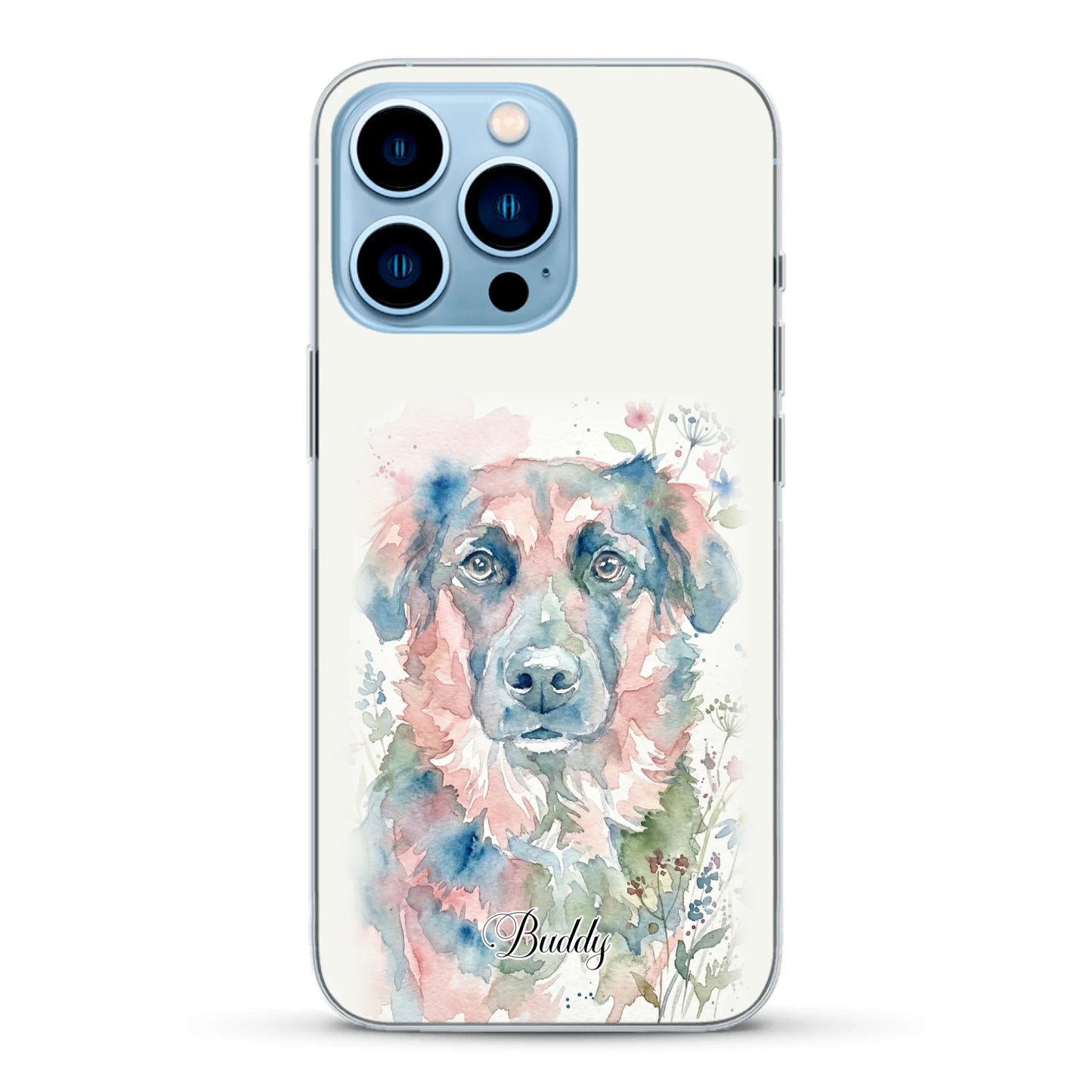 Aquarel - Gepersonaliseerd telefoonhoesje