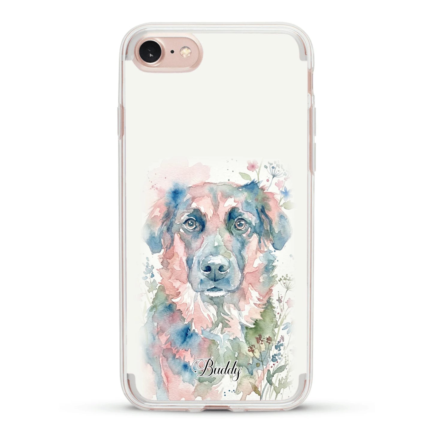 Aquarel - Gepersonaliseerd telefoonhoesje
