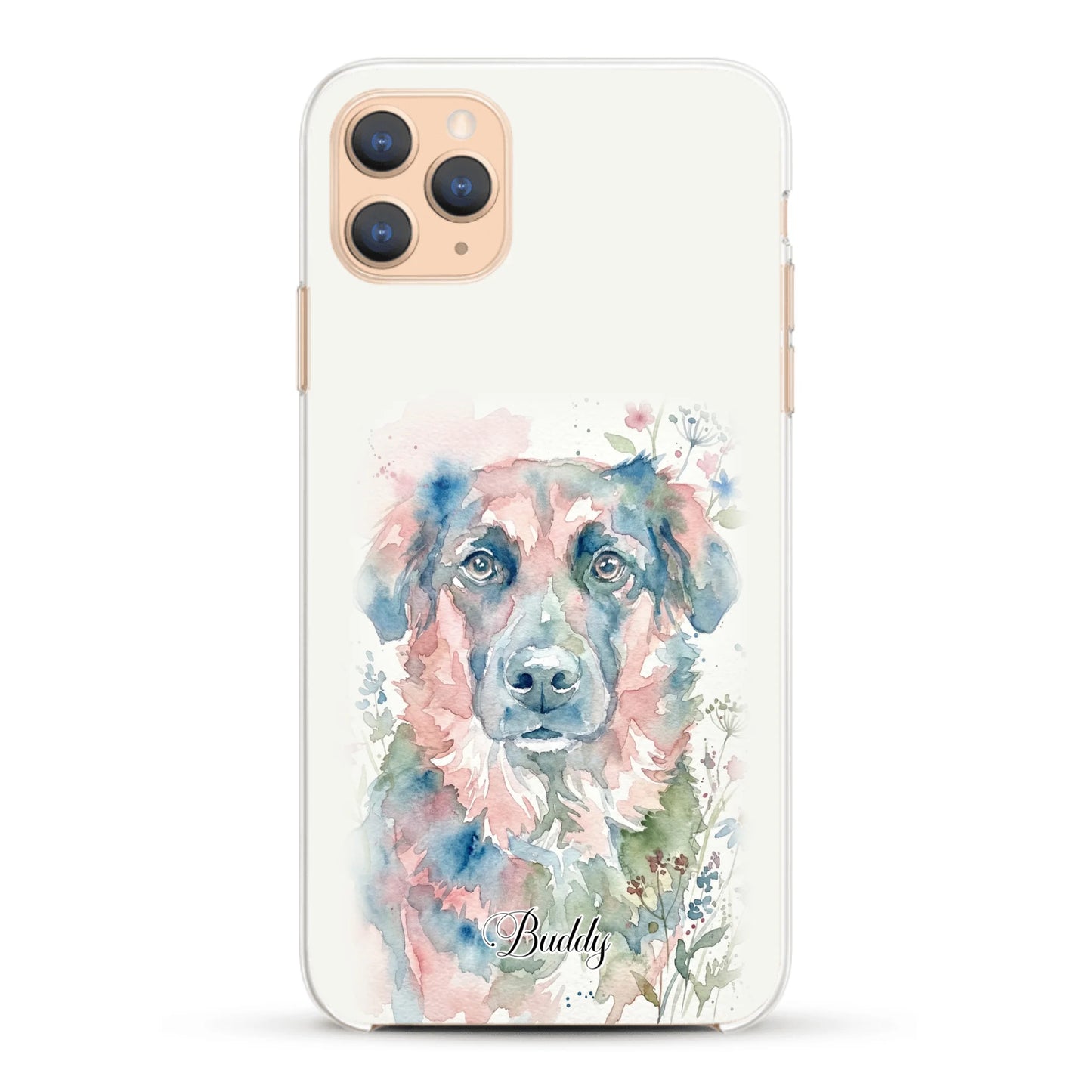 Aquarel - Gepersonaliseerd telefoonhoesje