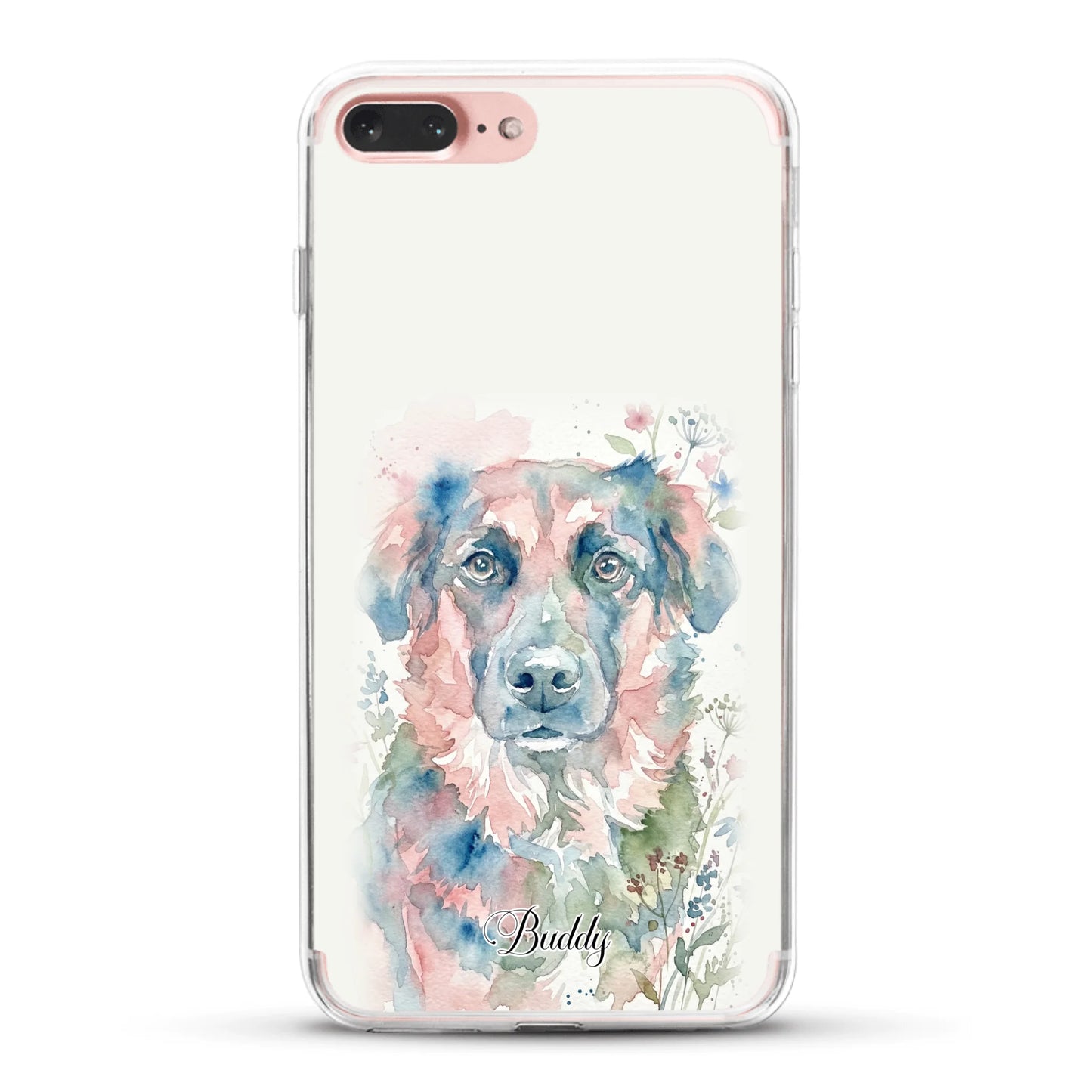 Aquarel - Gepersonaliseerd telefoonhoesje