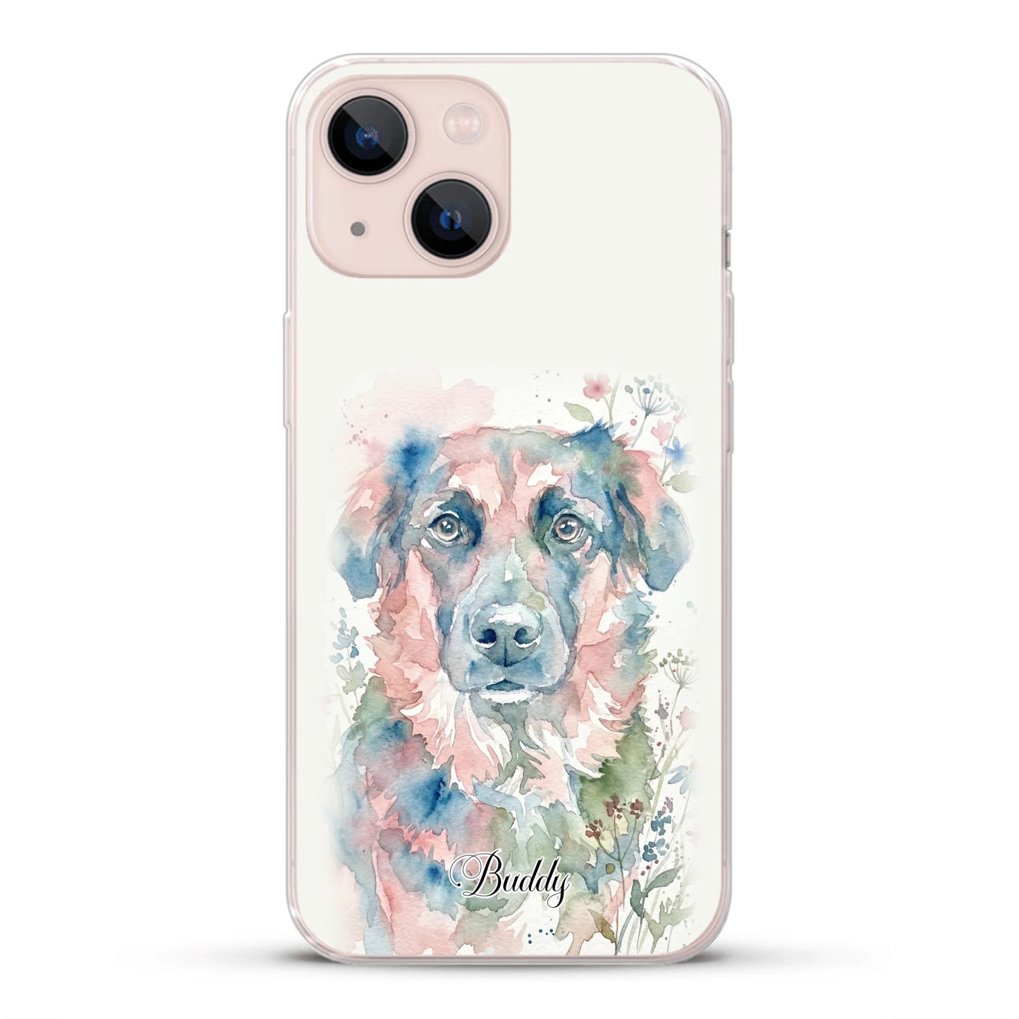 Aquarel - Gepersonaliseerd telefoonhoesje