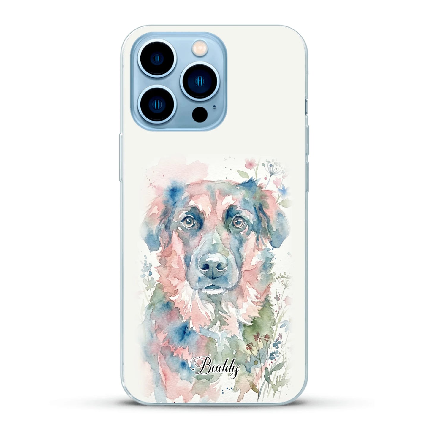 Aquarel - Gepersonaliseerd telefoonhoesje