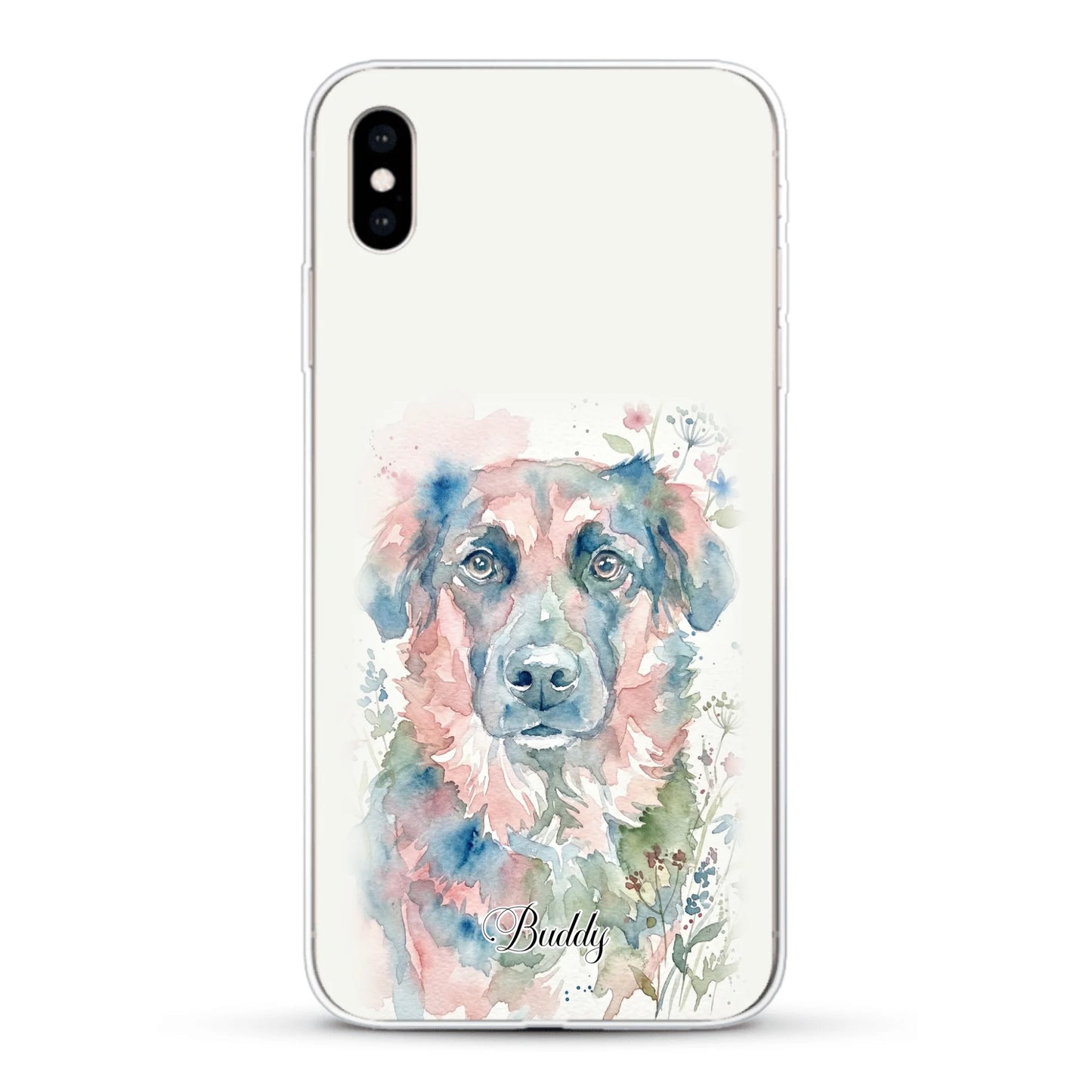 Aquarel - Gepersonaliseerd telefoonhoesje