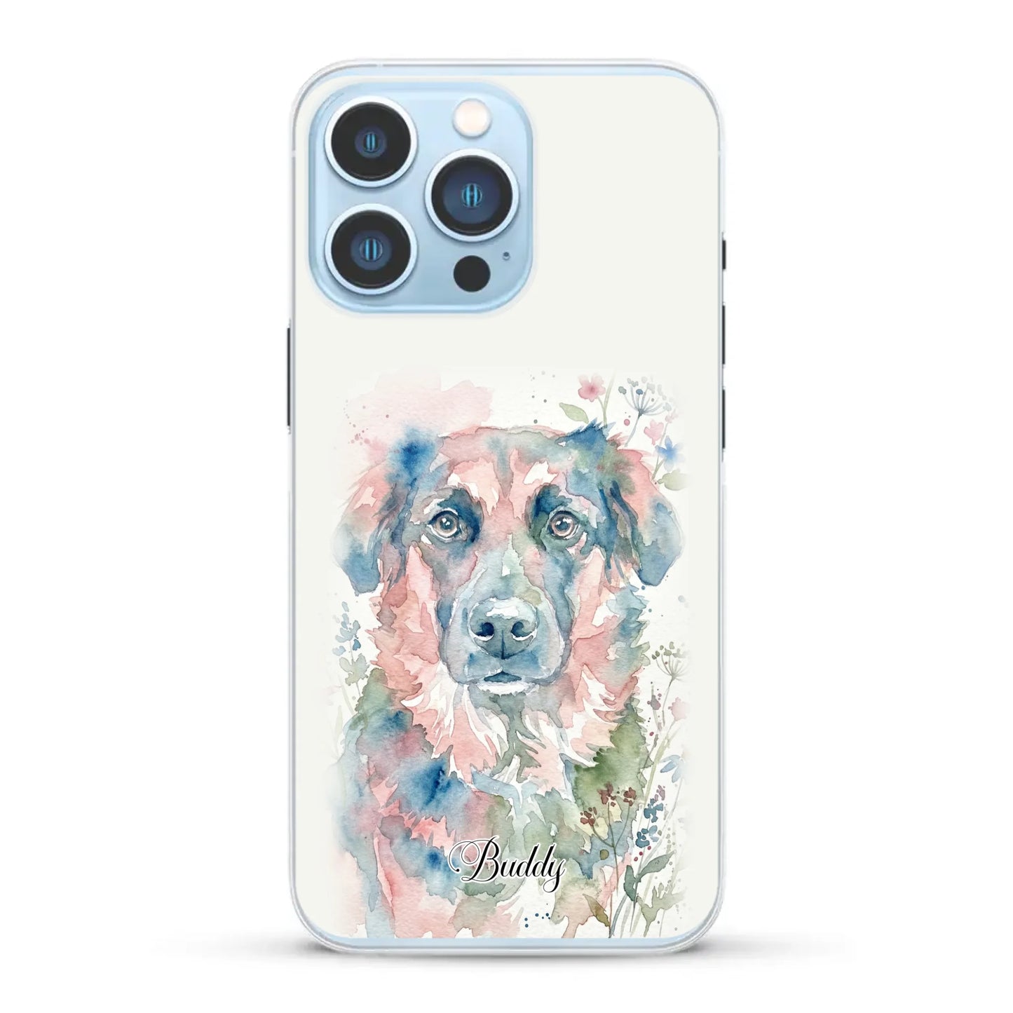 Aquarel - Gepersonaliseerd telefoonhoesje